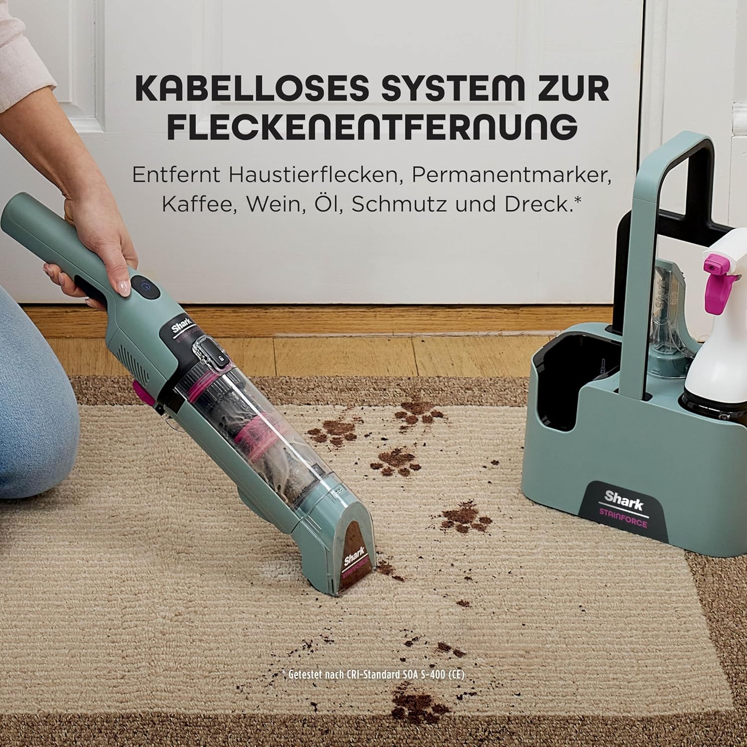 Shark StainForce-Kabelloser Fleckentferner – Bild 10