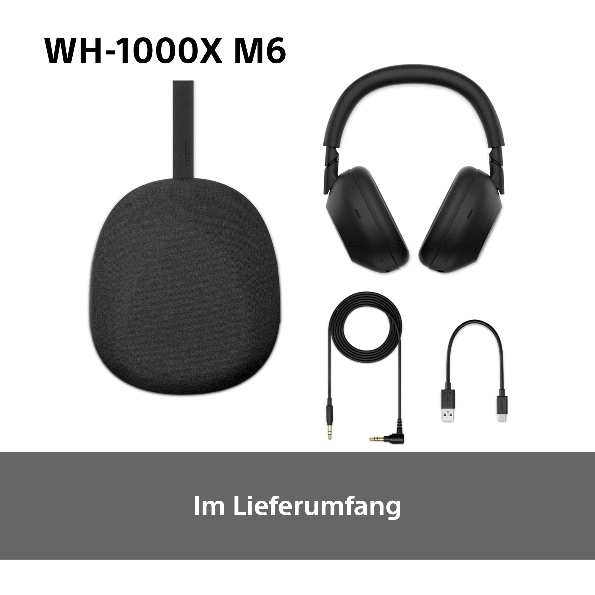 Sony WH-1000XM6 Premium Noise Cancelling Wireless Over-Ear-Kopfhörer – Bild 6
