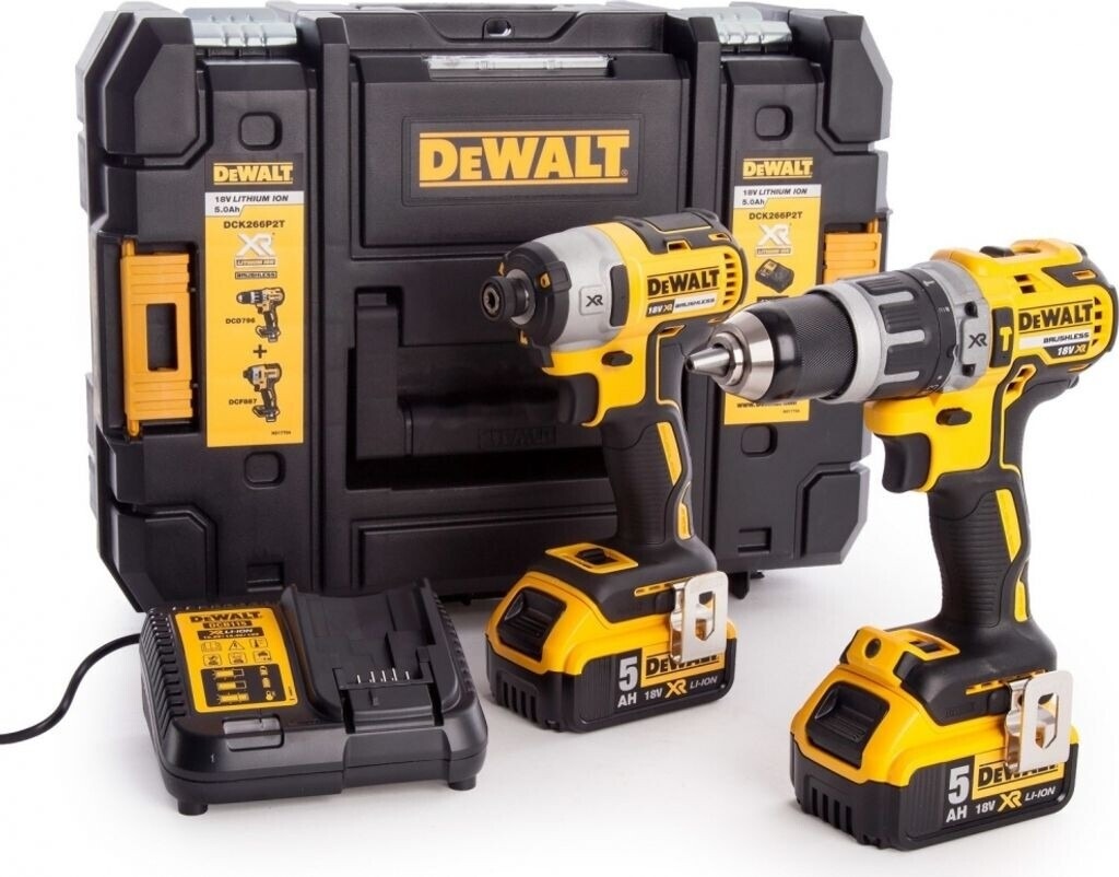 DEWALT DCK266P2T-QW Akku-Kombisatz 18V TYPE 10 Elektrowerkzeug