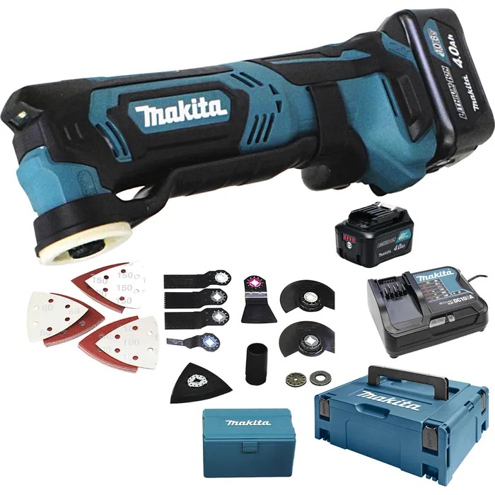 Makita DECTM30DSMJX5 Akku-Multifunktionswerkzeug 12V 4,0Ah CXT Set – Bild 2