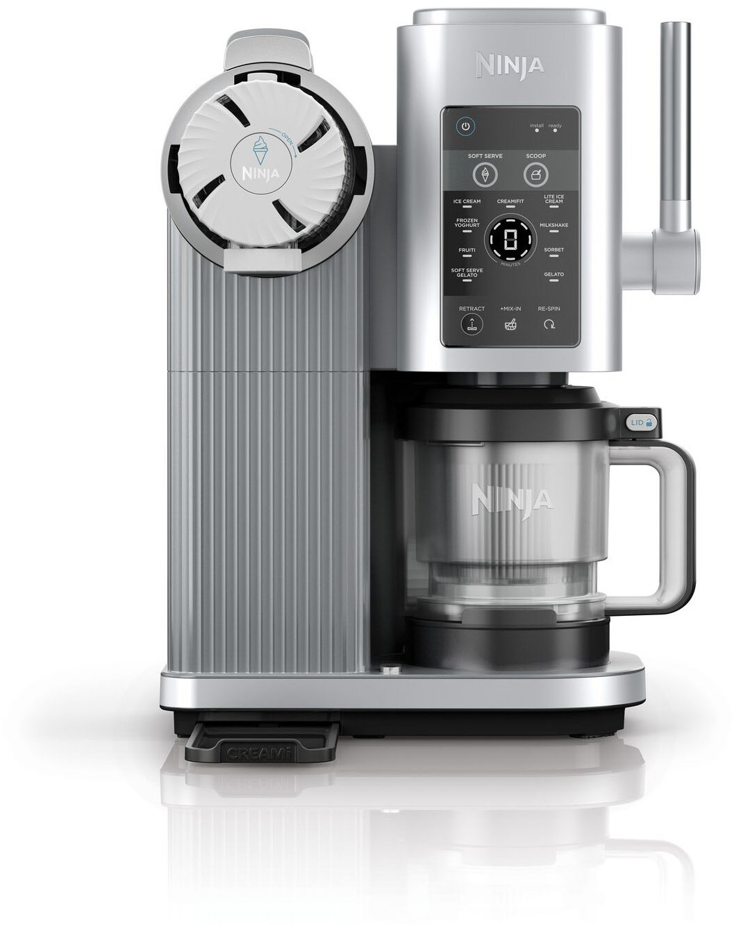 Ninja Creami Scoop & Swirl NC701EU 13-in-1 Softeis-Maschine 800W Silber – Bild 2