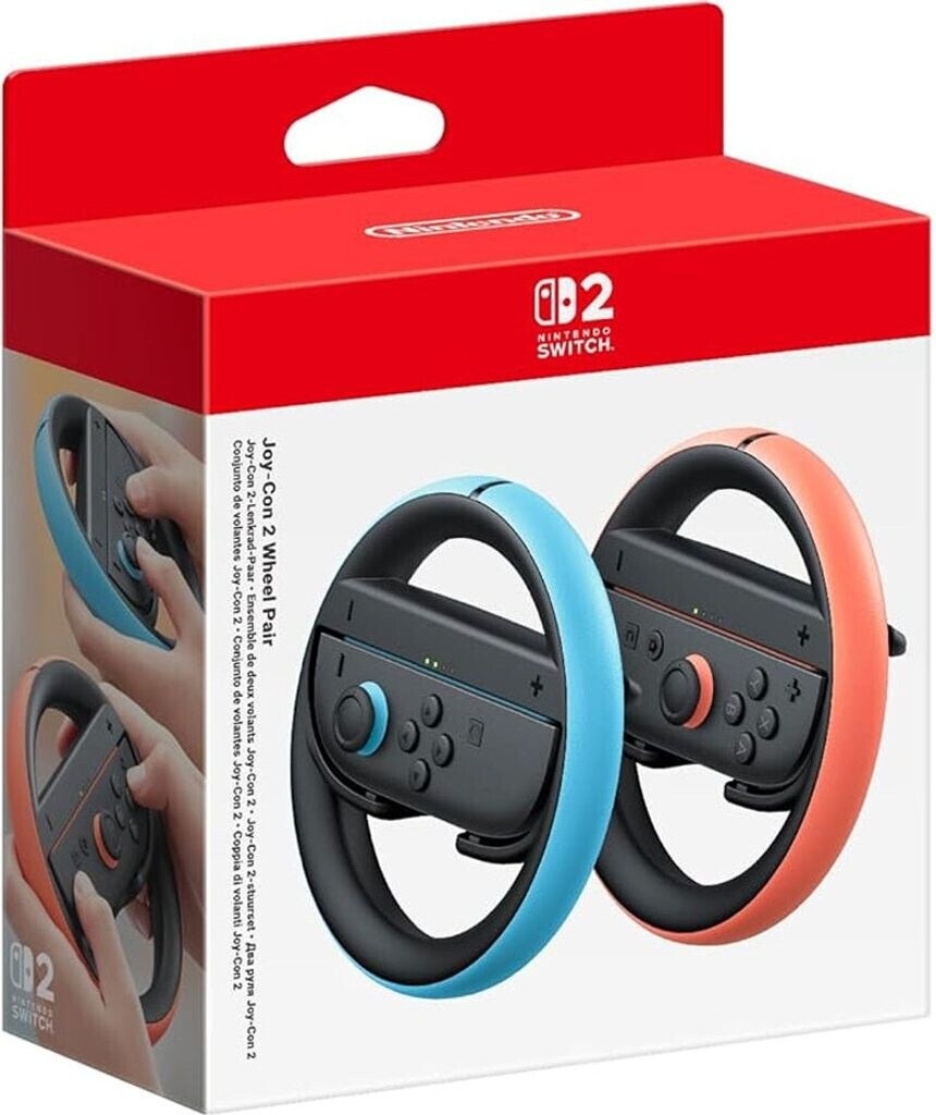 Nintendo Joy-Con 2 Lenkrad für Switch 2, 2er-Set blau/rot