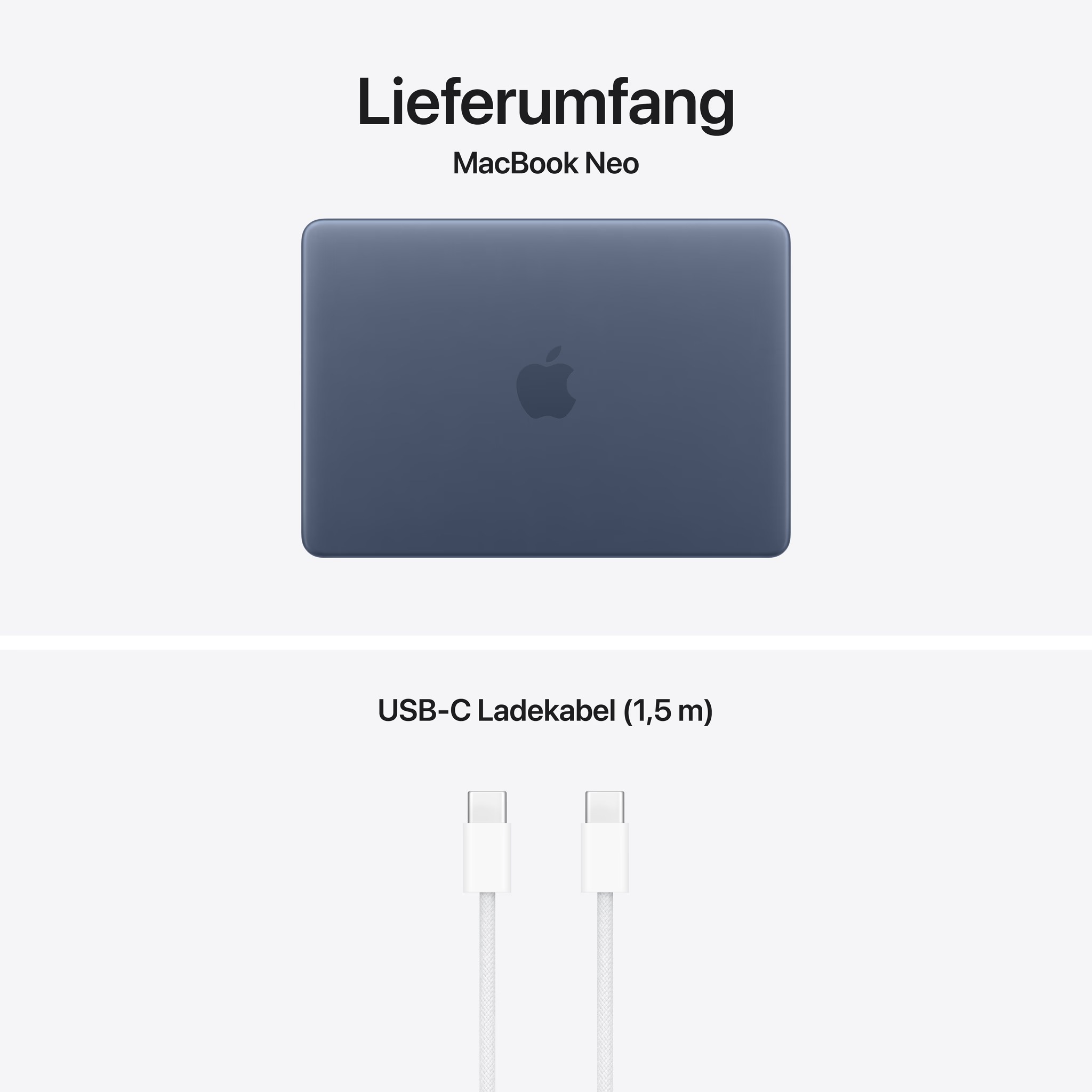 Apple MacBook Neo 13" 8GB RAM 256GB SSD Indigo – macOS Tahoe – Bild 3