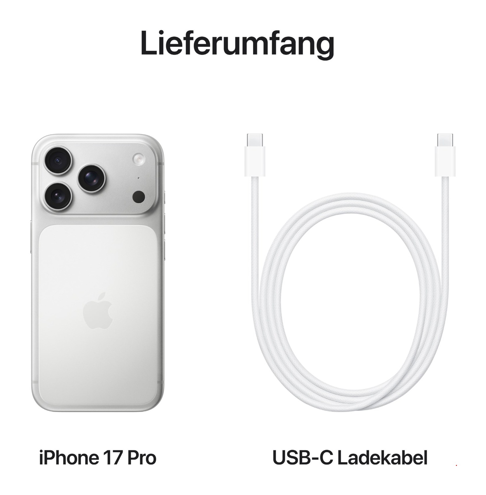 Apple iPhone 17 Pro 256 GB – 6,3" OLED, 48 MP, 5G - Silber – Bild 5
